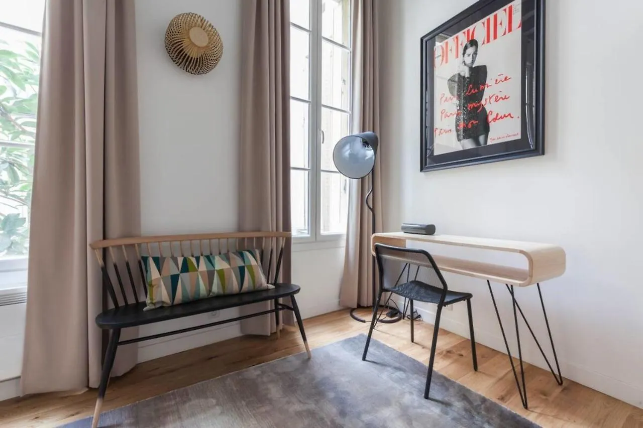 Ferienwohnung Paris Center - Stylish Apt In Le Marais, 4Pax Apartment