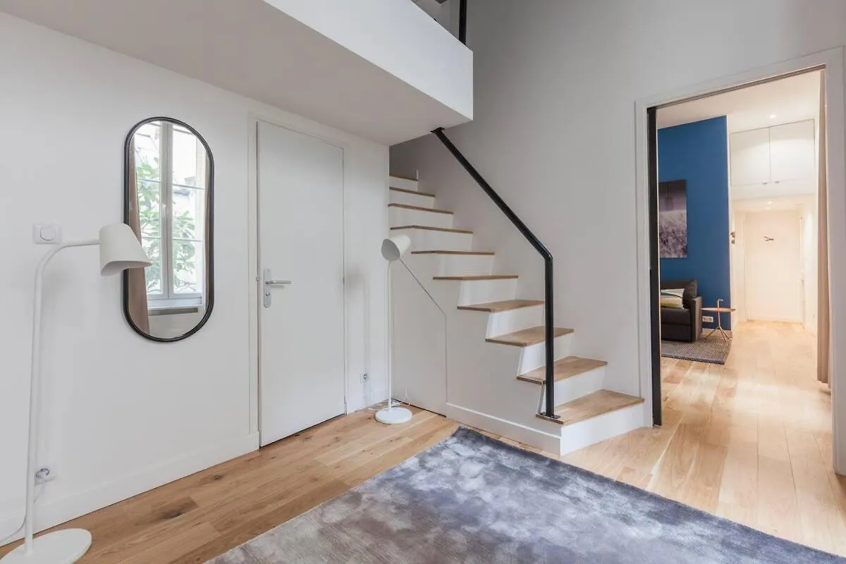 Ferienwohnung Paris Center - Stylish Apt In Le Marais, 4Pax Apartment